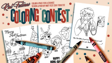 The Riot Festmas Coloring Book Contest