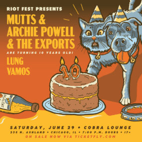Mutts and Archie Powell & The Exports Are Turning 10 Years Old