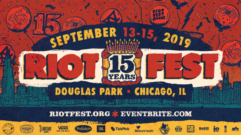The Riot Fest 15th Anniversary Lineup Is Here