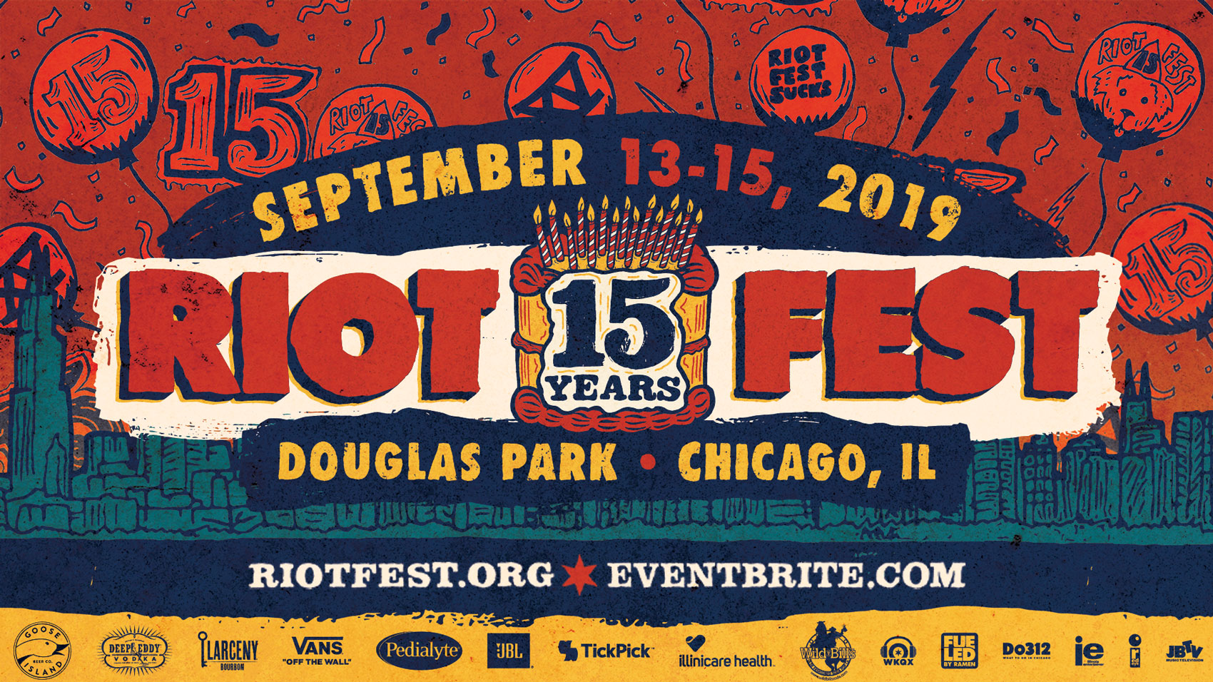 The Riot 15th Anniversary Lineup Is Here