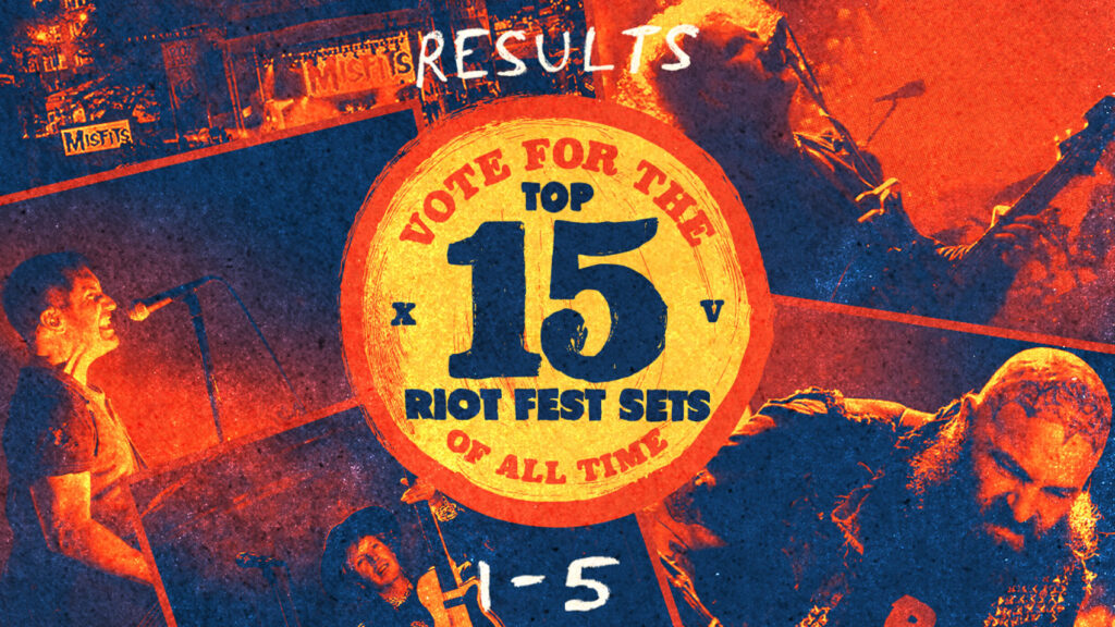 The Best Riot Fest Acts Ever, Voted by Fans: #1–5