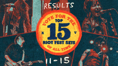 The Best Riot Fest Acts Ever, Voted by Fans: #11–15