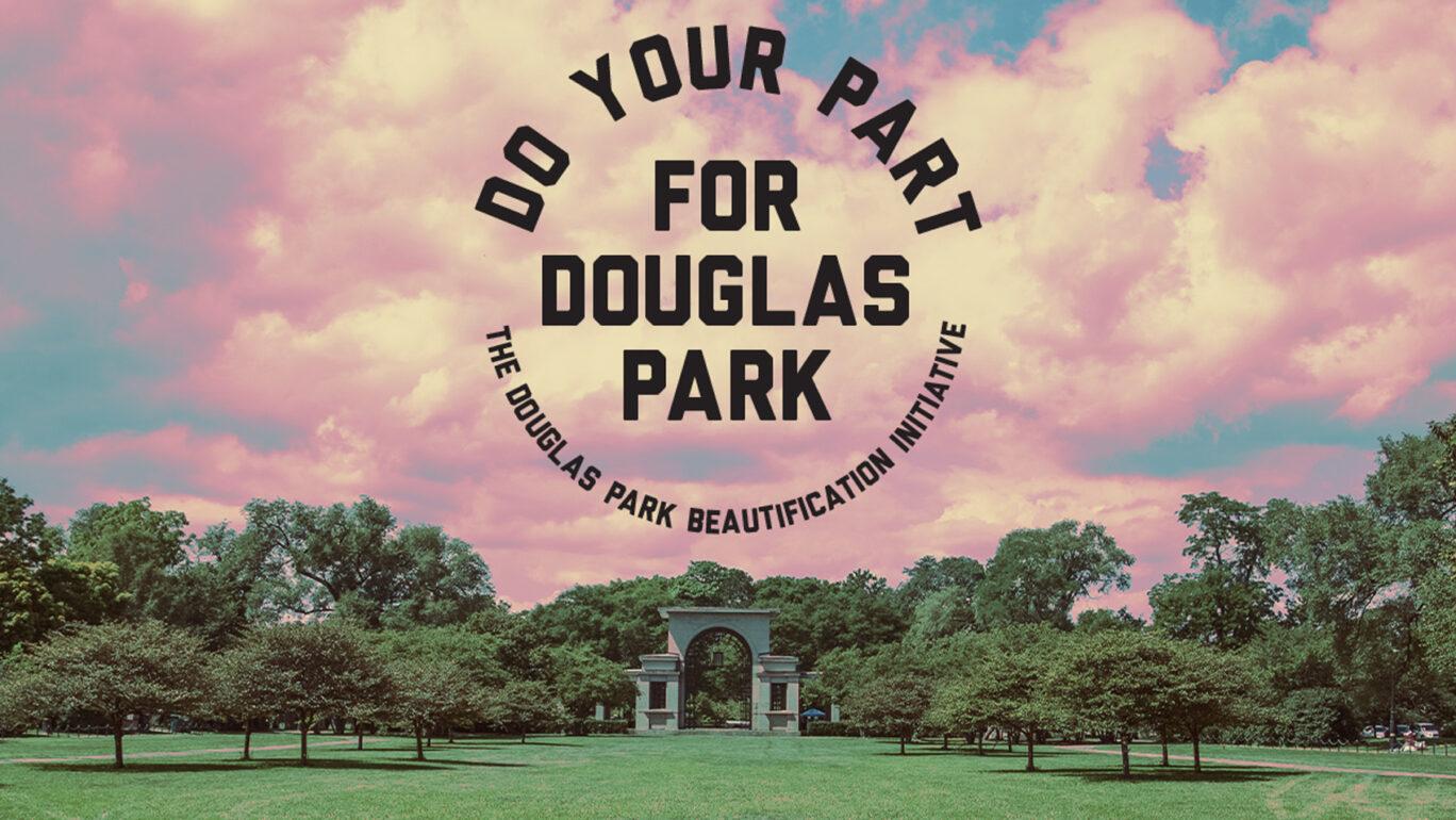 Do Your Part and Help Keep Douglass Park Beautiful