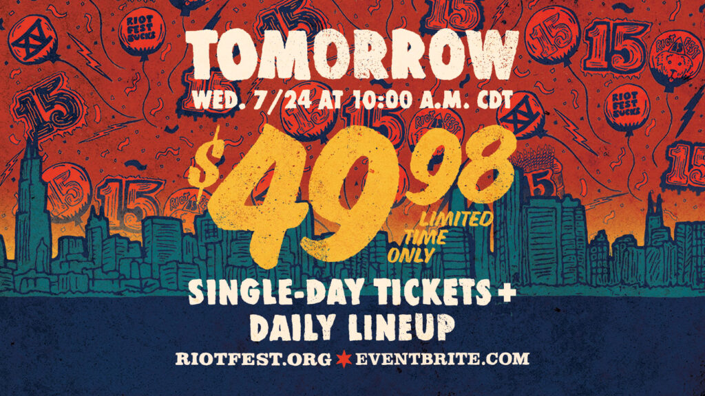 The Daily Lineup is Revealed Tomorrow; 1-Day Tickets for $49.98
