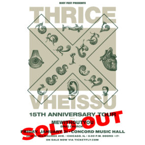 (SOLD OUT) Thrice – Vheissu 15th Anniversary Tour
