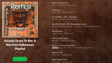 Sounds Scary To Me: A Riot Fest Halloween Playlist