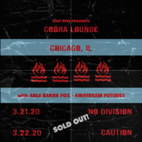 Canceled:  Hot Water Music (performing Caution)