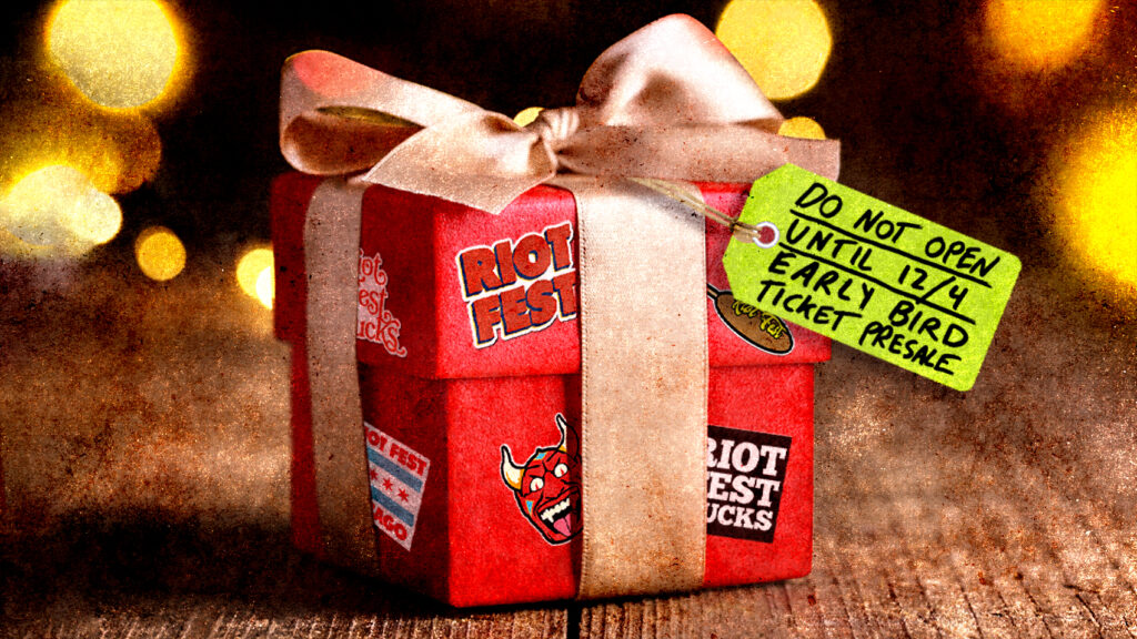 Unwrap Your Riot Festmas Early Bird Presale Tickets On Wednesday, December 4th