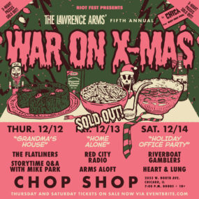 (Friday) The Lawrence Arms’ 5th Annual War On Xmas