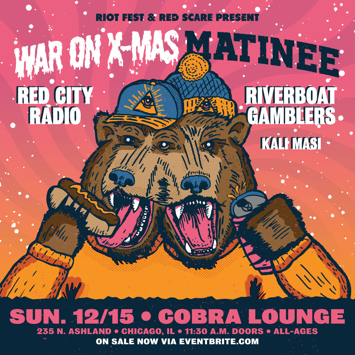 Riverboat Gamblers & Red City Radio