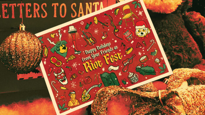 The Riot Fest Staff Would Like to Mail You a Holiday Card