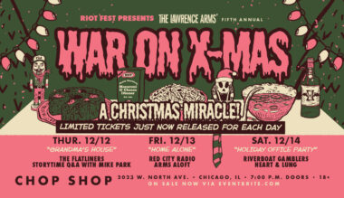 Manger Danger! It’s The Lawrence Arms’ Fifth Annual War On X-mas