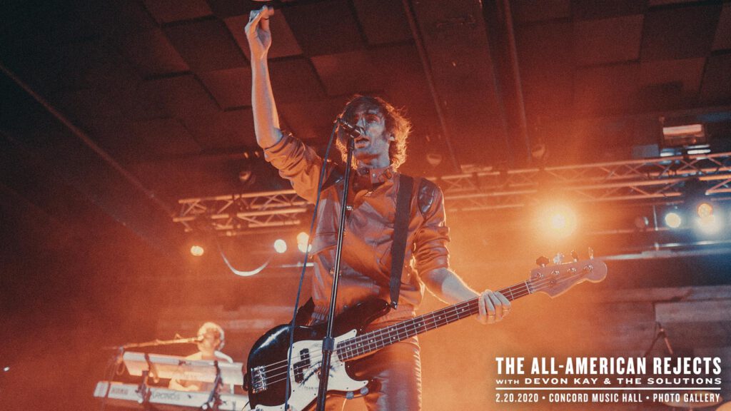 Photos: The All-American Rejects at Concord Music Hall, 2.20.20