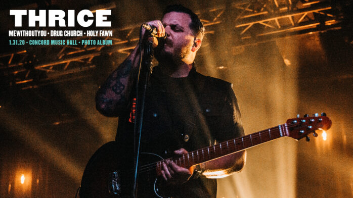 Photos: Thrice at Concord Music Hall, 1.31.20