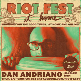 Livestream: Dan Andriano (Alkaline Trio)
