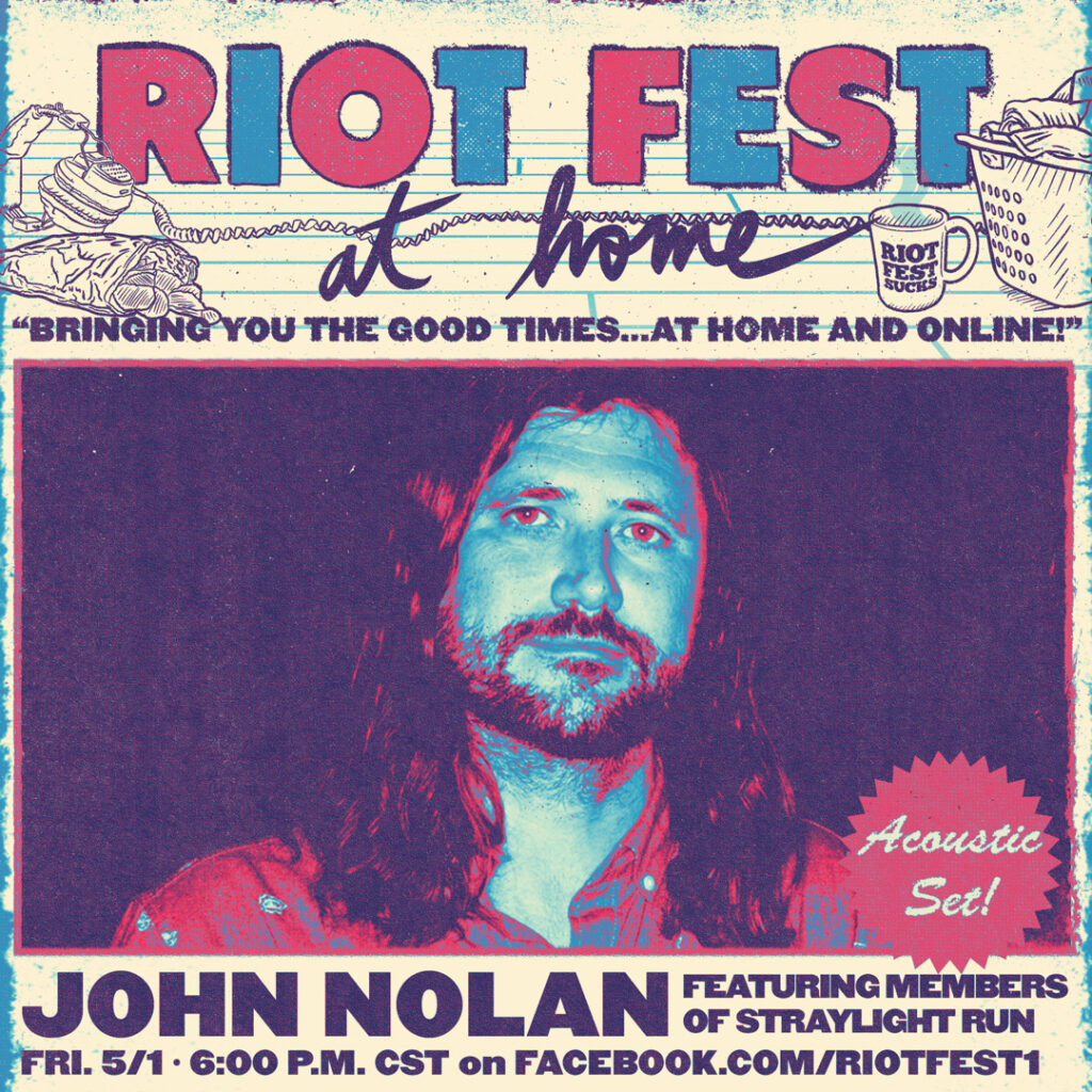 Livestream John Nolan (Taking Back Sunday / Straylight Run)