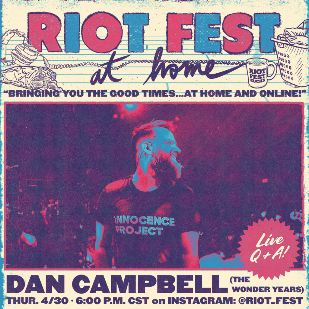 Livestream Dan Campbell (The Wonder Years)