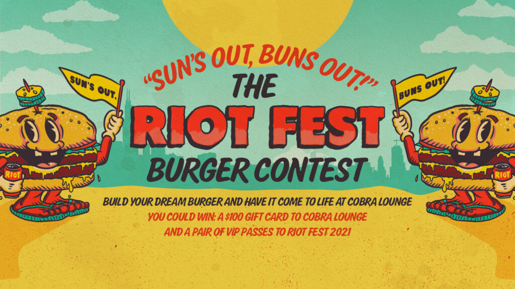 Sun’s Out, Buns Out: The Riot Fest Burger Contest