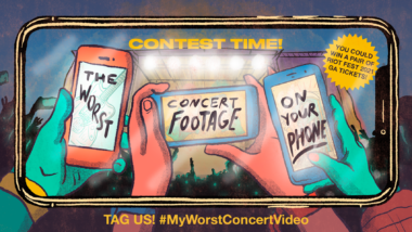 Contest: Show Us the Worst Concert Footage on Your Phone