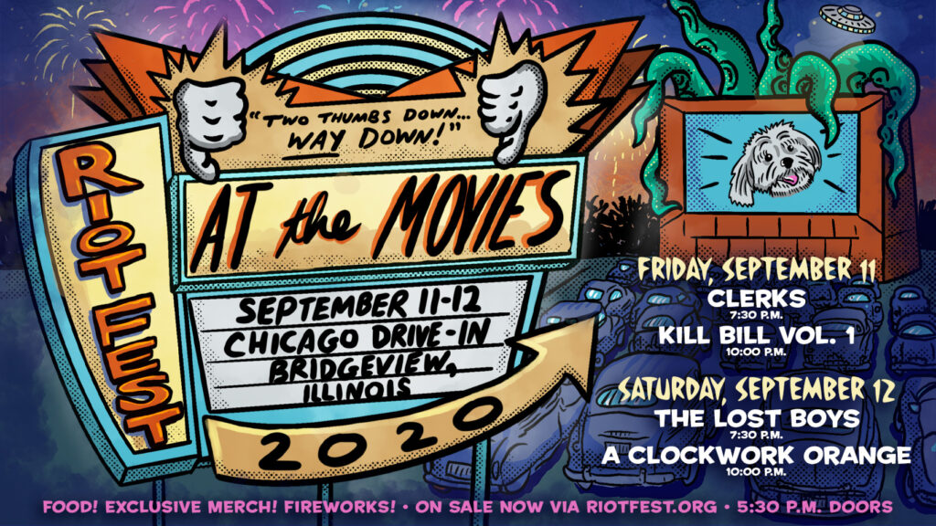 Riot Fest At The Movies: Coming to a Drive-In This September