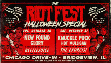It’s Showtime: The Riot Fest Halloween Special is October 30 & 31