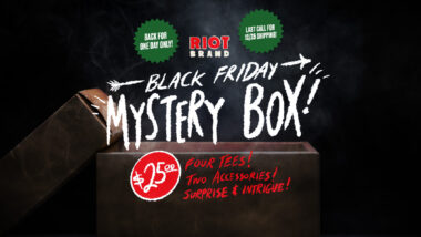 The Riot Fest Black Friday Mystery Box is Back