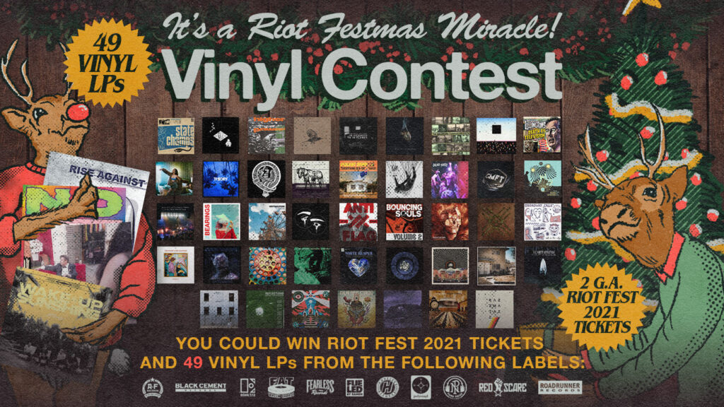 The Riot Festmas Vinyl Contest: Win 49 Records and Riot Fest Tickets