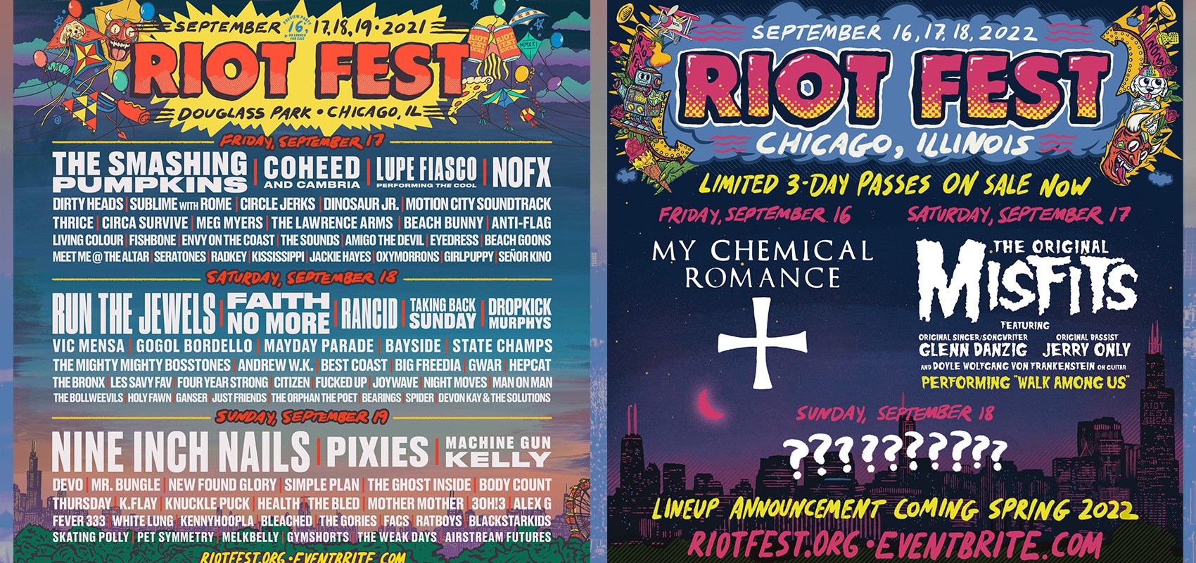 The Riot Fest 2021 Final Wave Lineup is Almost Here