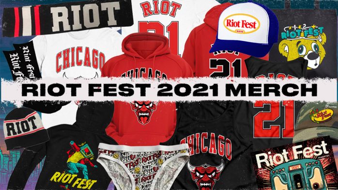 A Sneak Peek at Our Riot Fest 2021 Merch