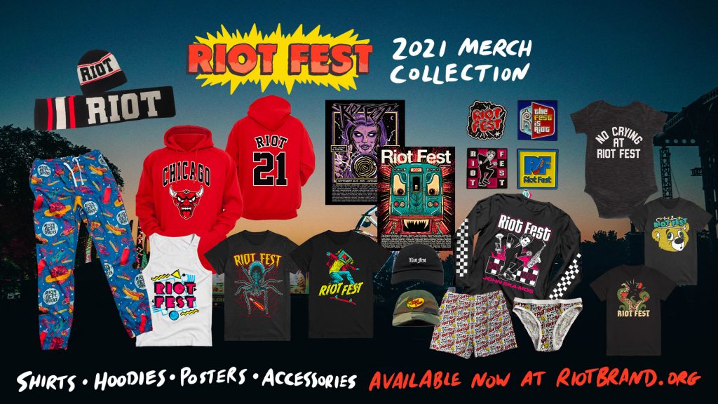 Riot Fest 2021 Merch is Now Online (With One Special Surprise)
