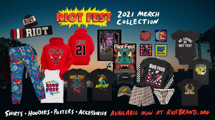 Riot Fest 2021 Merch is Now Online (With One Special Surprise)