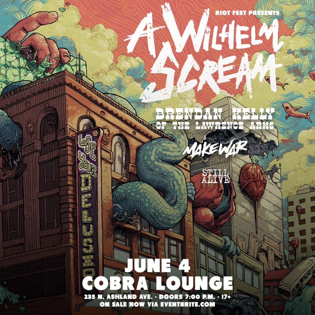 A Wilhelm Scream + Brendan Kelly From Lawrence Arms at Cobra Lounge