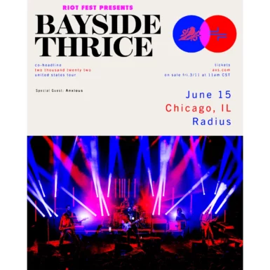 Bayside / Thrice @ Radius