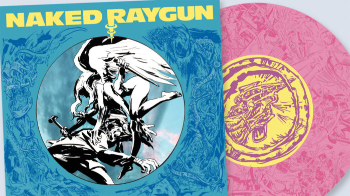This Naked Raygun 7″ Has A Comic Etched in the Vinyl