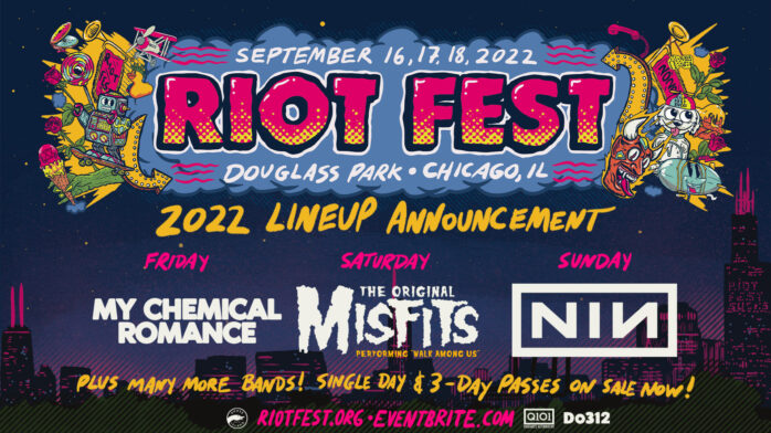 The Riot Fest 2022 Lineup is Here (Plus Single Day Tickets)
