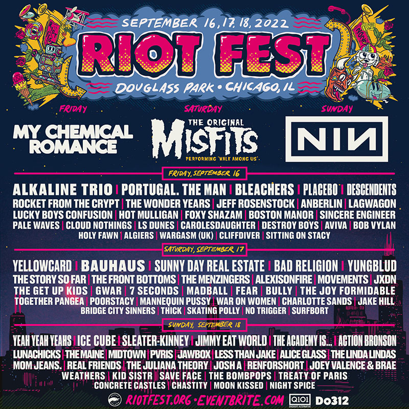 Riot Fest - Saturday with The Original Misfits