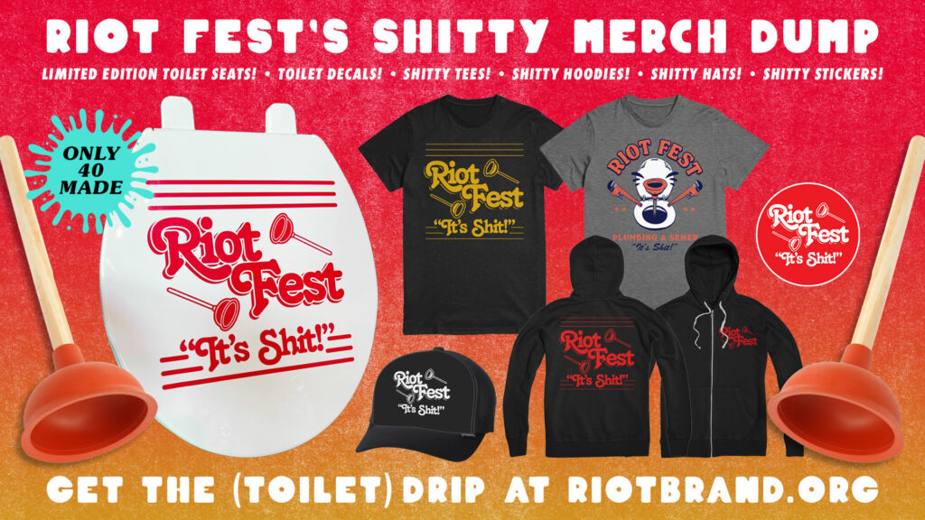 Riot Fest’s Shitty Merch Dump is Here