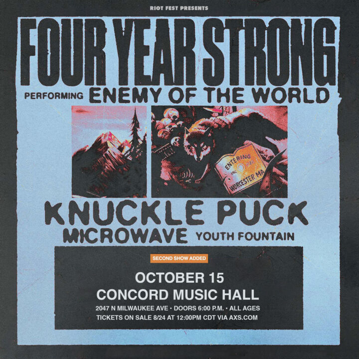 Four Years Strong, Knuckle Puck, Microwave, Youth Fountain @ Concord Music Hall