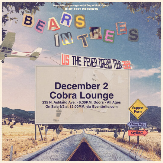 Bears In Trees @ Cobra Lounge