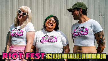Riot Fest 2022 Merch is Now Available for Pre-Order