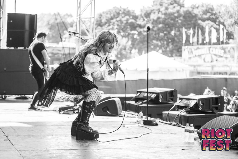 Mothica at Riot Fest Chicago. Photo by Chris Casella