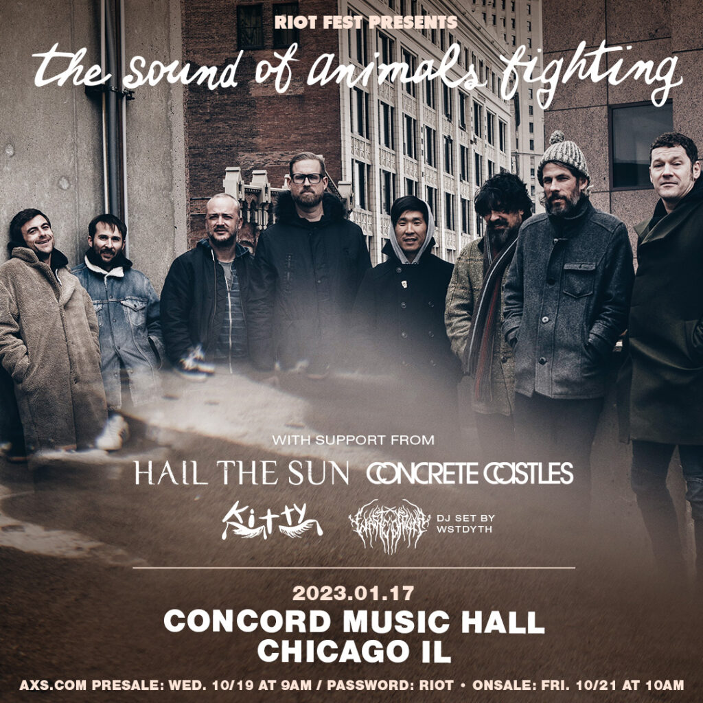 The Sound Of Animals Fighting @ Concord Music Hall
