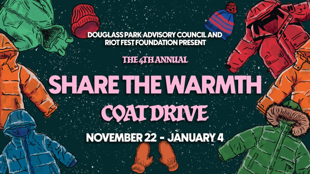 Share The Warmth, Donate A Coat: 4th Annual Douglass Park Coat Drive