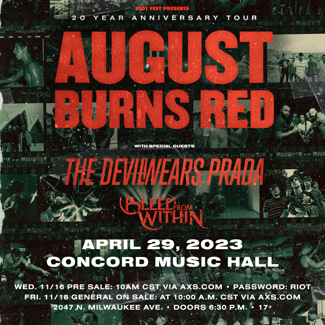 August Burns Red Riot Fest
