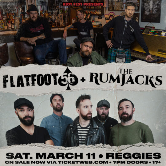 Flatfoot 56 + The Rumjacks @ Reggies