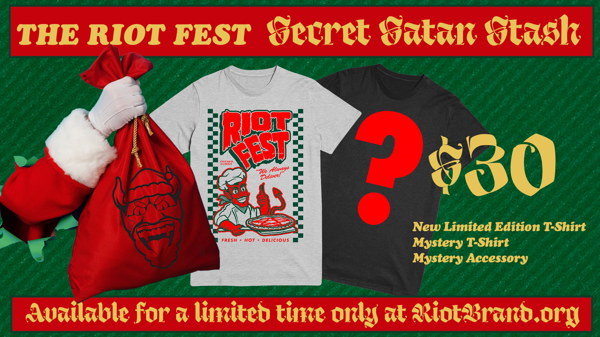 The Secret Satan Stash Is Back With An Exclusive Holiday T-Shirt