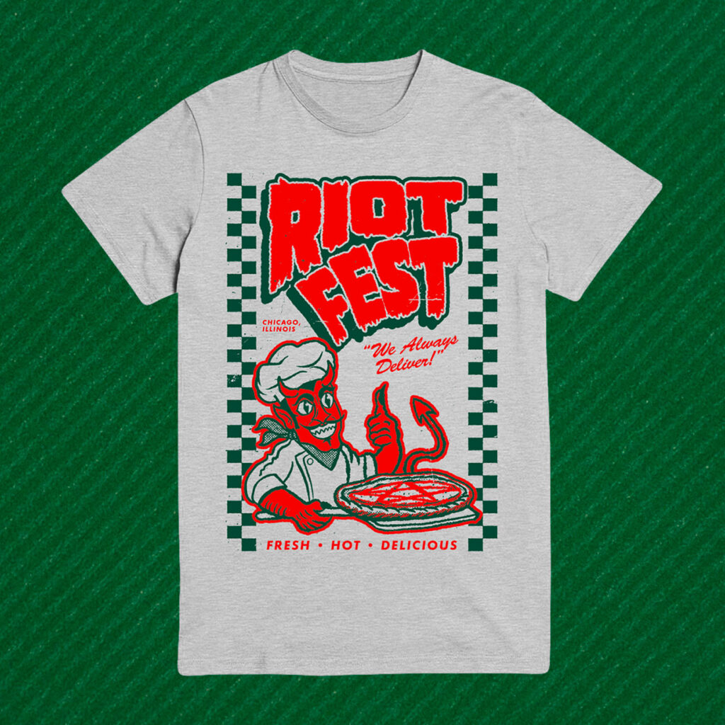 Riot Fest 2022 Holiday T-Shirt Included With The Secret Satan Stash