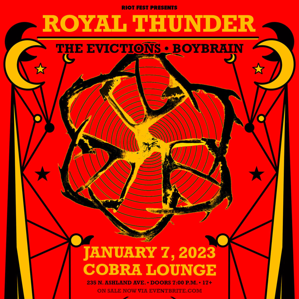 Royal Thunder, The Evictions, Boybrain @ Cobra Lounge