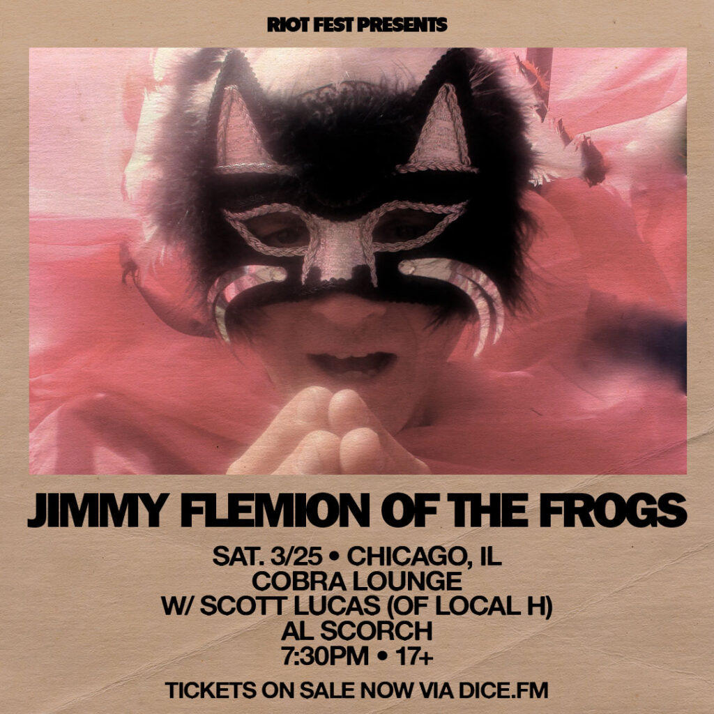 Jimmy Flemion of The Frogs with Scott Lucas (Local H) and Al Scorch @ Cobra Lounge