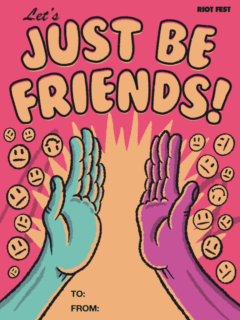 Let's Just Be Friends Valentine